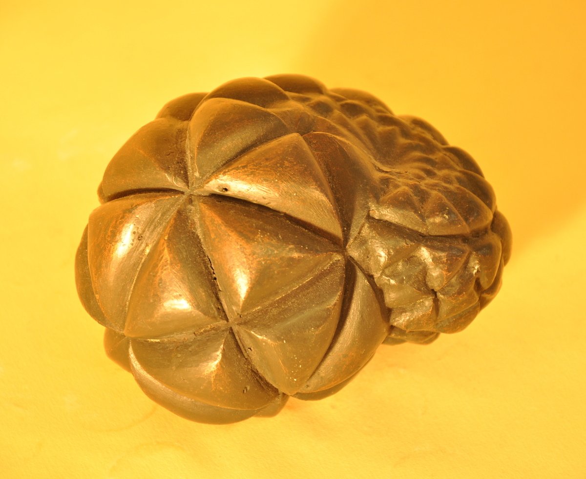 Crescita frattale - scultura in bronzo