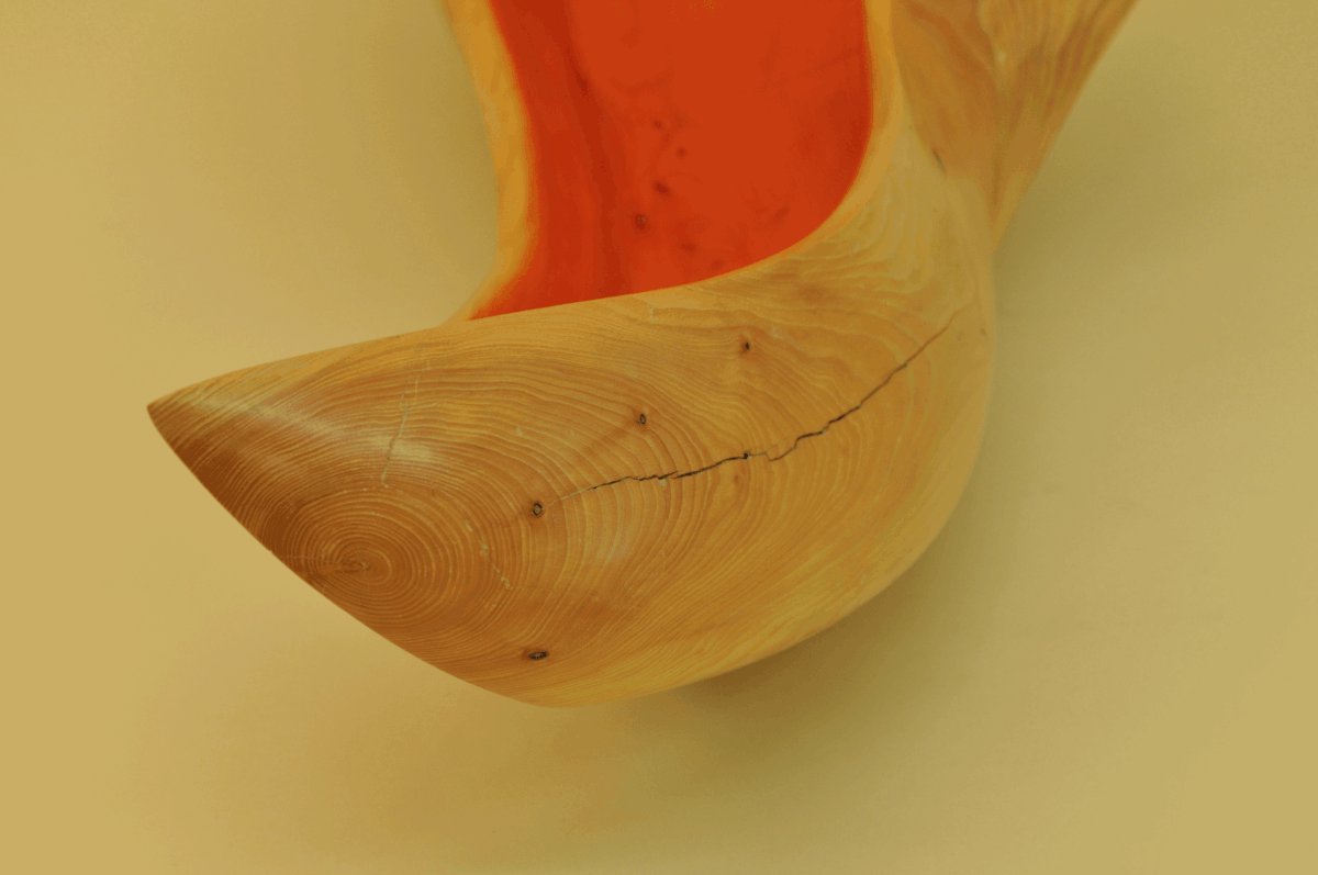 Alchimia - wood abstract sculpture