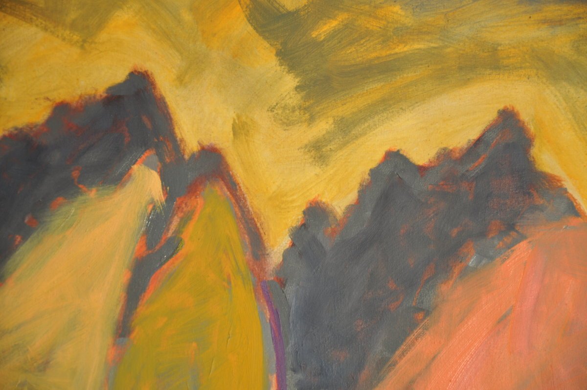 Le Vergini - landscape painting